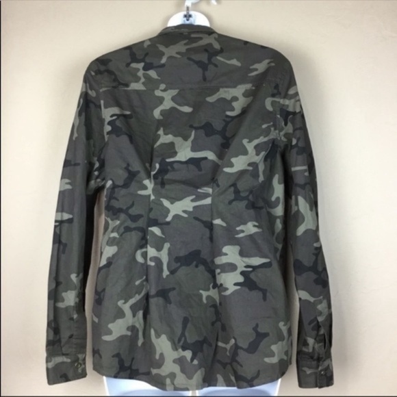 Love Tree Green Camouflage Red Embroidered Detail - Picture 3 of 8